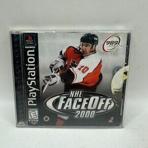 NHL FaceOff 2000 - Black Label Playstation 1 1999 989 Sports Rated E-Everyone